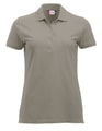 Dames Polo Clique Classic Marion 028246 Zilver Grijs